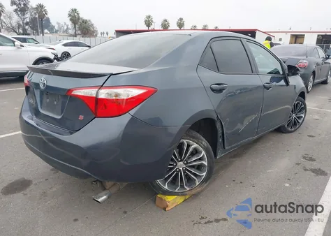2014 Toyota Corolla S Plus из США, поврежденный, VIN 2T1BURHE0EC225341